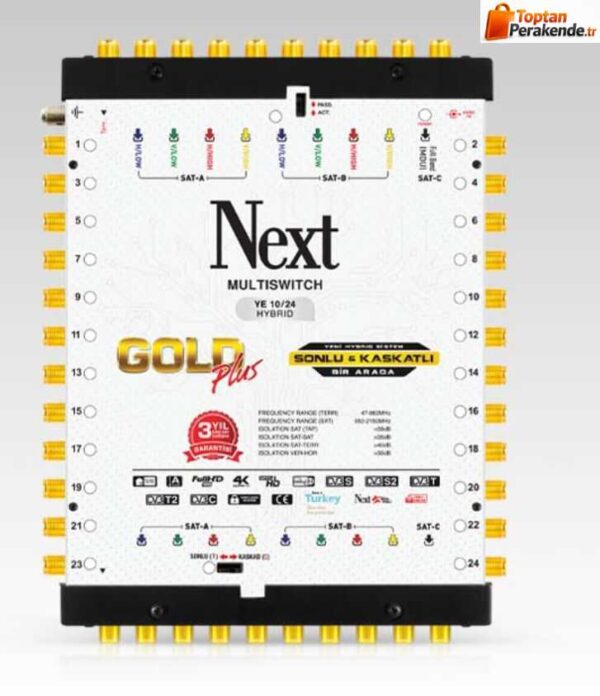 Next 10 Giriş 24 Çıkış Hybrid Multiswitch